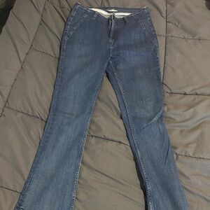 We The Free Dark Indigo Flare Jeans